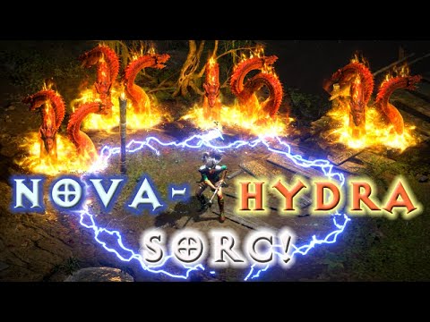 Nova Hydra Sorc mit neuem Runenwort-Stab! [Diablo 2 Resurrected Charakter Guide]