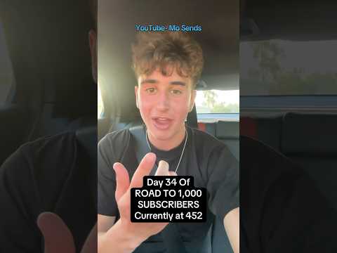 ROAD TO 1,000 SUBSCRIBERS #day34 #viralshort #blowup #fypyoutube #fypシ゚viral #grind #journey #fyp