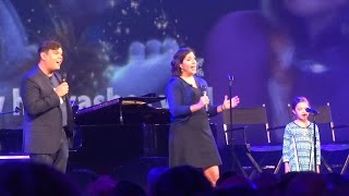 Kristen Anderson Lopez, Robert Lopez, and Annie Lopez perform &quot;Fixer Upper&quot; at D23 Expo 2015