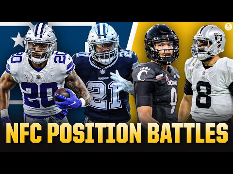 NFC Position Battles: ALL 16 Teams [Who Will Be the Cowboys' No. 1 Running Back?] | CBS Sports HQ