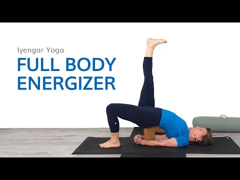 Full Body Morning Practice 3:Iyengar Yoga with Kathy Cook-Intermediate Level