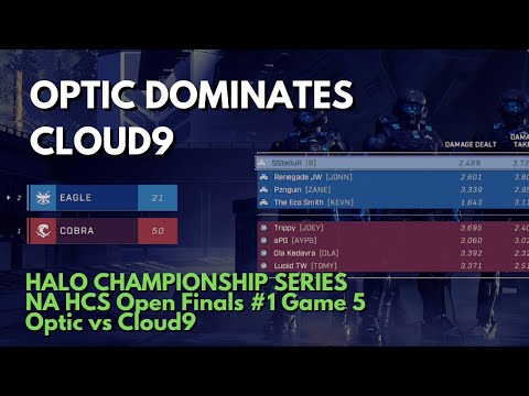 Optic Gaming takes Game 5 vs Cloud9 | NA HCS Open Qualifier #1 Finals Reset