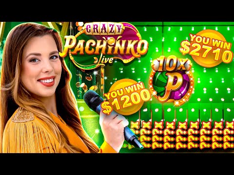 I HIT MY BIGGEST TOP SLOT EVER ON CRAZY PACHINKO!