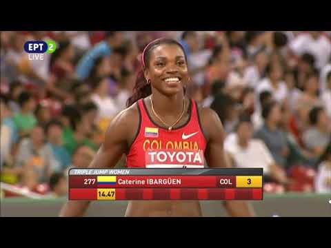 Finale salto triplo donne Pechino 2015 - Campionati mondiali