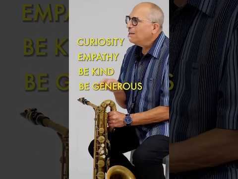 Saxophone player Gary Smulyan on being a great musician 🎷 #vandoren #saxophone