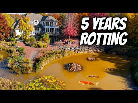 DISGUSTING 5 Years Abandoned Pond... Now It's a MUDDY, ROTTING, Nightmare!