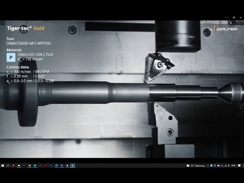 Tiger·Tec® Gold grades WPP10G, WPP20G, WPP30G - New grades for steel turning