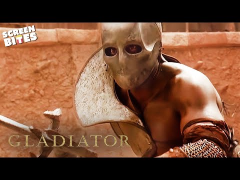 First Battle In The Arena | Gladiator (2000) | Screen Bites