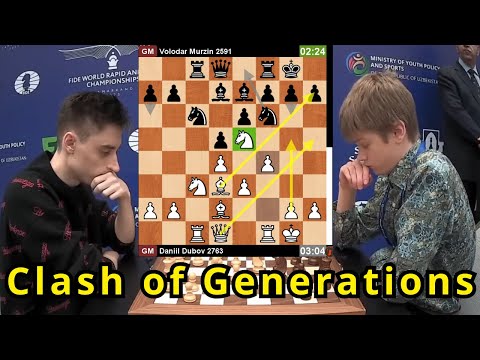 Daniil Dubov vs Volodar Murzin | 2023 chess world championship final