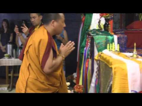 Kyabje Tenga Rinpoche's relics in Poland