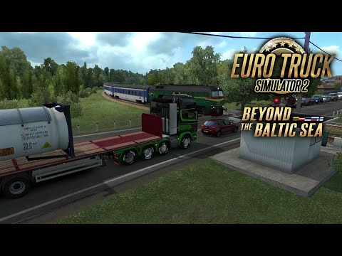 Euro Truck Simulator 2 - Luga to Bialystok - Beyond the Baltic Sea