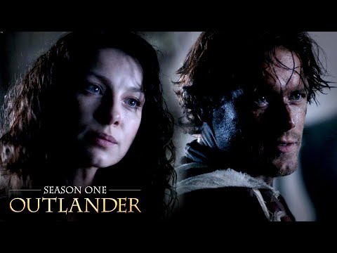 Claire Treats Jamie's Wounds | Season 1 Premiere | Outlander