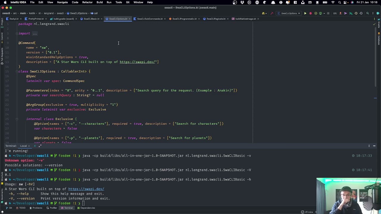 Kotlin, CLIs and StarWars! A gentle introduction to picoCLI