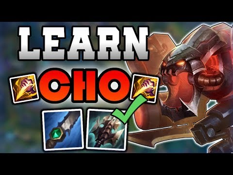 How to Play Cho'Gath Jungle in 10 Minutes! - Cho'Gath Jungle Commentary Guide - League of Legends