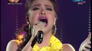 Jensen Kyra singing &quot;Anak&quot;   Protege 6th Gala Night