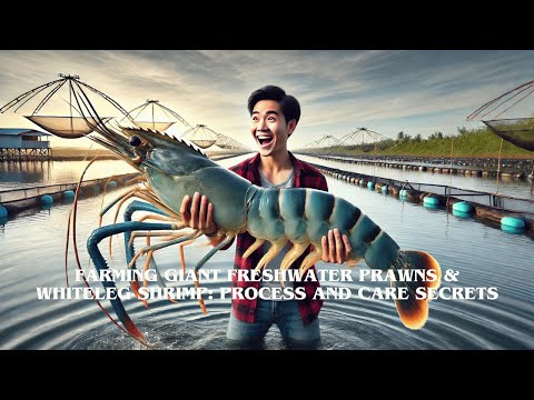 Farming Giant Freshwater Prawns & Whiteleg Shrimp: Process and Care Secrets