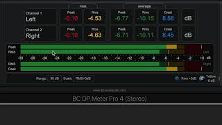 Video thumbnail for Blue Cat's DP Meter Pro 4.2 Overview by bluecataudio