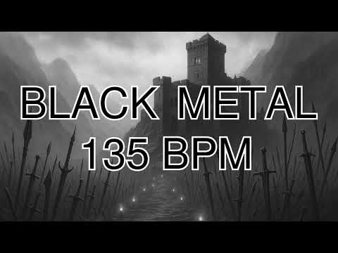 Black Metal Drum Track - 135 BPM - #17