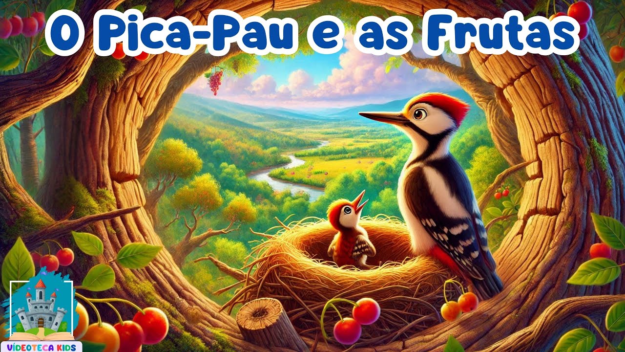 O PICA PAU E AS FRUTAS - #historiainfantilparadormir #historiainfantil #livrosinfantis #historinha