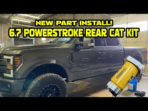 REAR CAT FUEL FILTER KIT ON 6.7 POWERSTROKE *INSTALL* BLACK MARKET PERFORMANCE