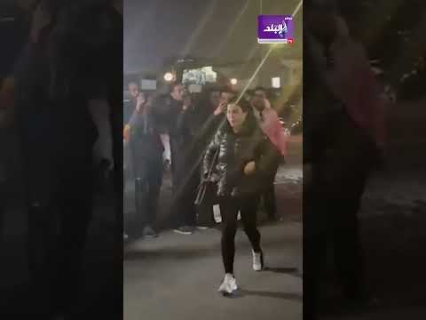 فيفي عبده ولميس الحديدي وهند رضا ومي نور الشريف فى عزاء ناهد فريد شوقي