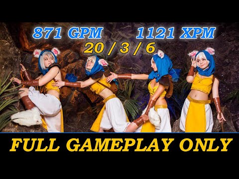 Meepo 20 Kills, 871 GPM, 1121 XPM - Full Gameplay Meepo #83