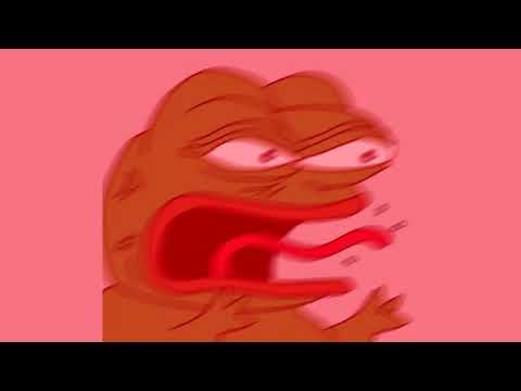 Pepe the Frog doing REEEE for 10 hours