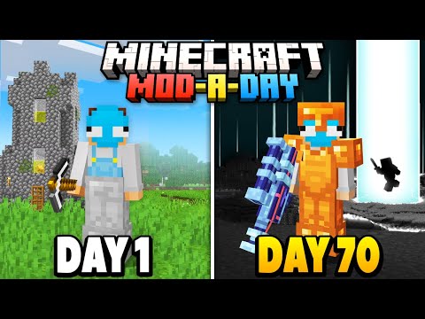 I Survived 67 Mods for 100 Days in Minecraft...