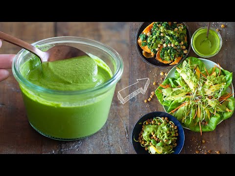 Out Of This World Green Tahini Sauce