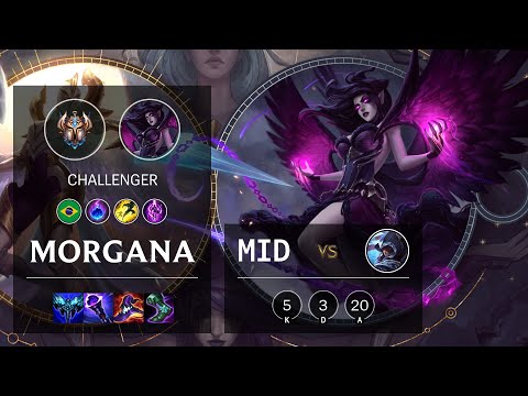 Morgana Mid vs Talon - BR Challenger Patch 11.17