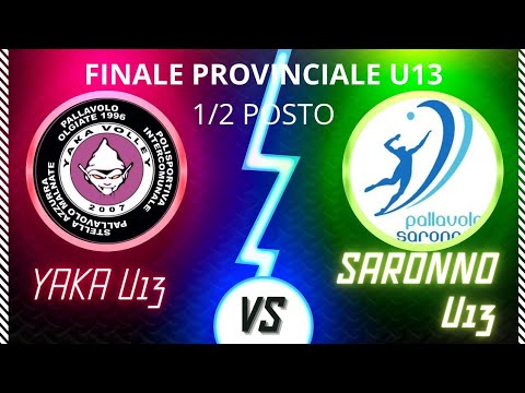 FINALE PROVINCIALE 1-2 POSTO YAKA vs SARONNO -4 SET +TIE BREAK