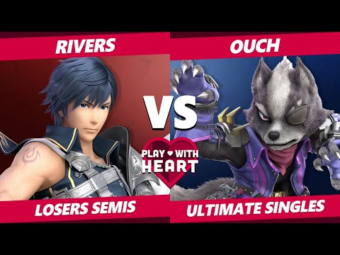 Play With Heart SSBU - Ouch!? (Wolf) Vs. Rivers (Chrom) Smash Ultimate Tournament Losers Semis