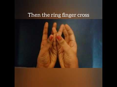 how to make cobra gesture with your hands