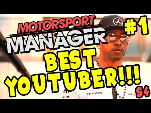 BEST YOUTUBE MOTORSPORT MANAGER!!! - Motorsport Manager PC Career S4 Part 1