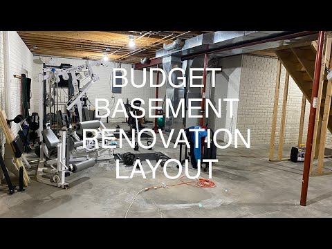 Budget Basement Renovation Layout