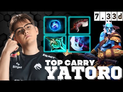 Yatoro Phantom Lancer Best Carry   Dota 2 Pro Gameplay New patch dota2 7.33d