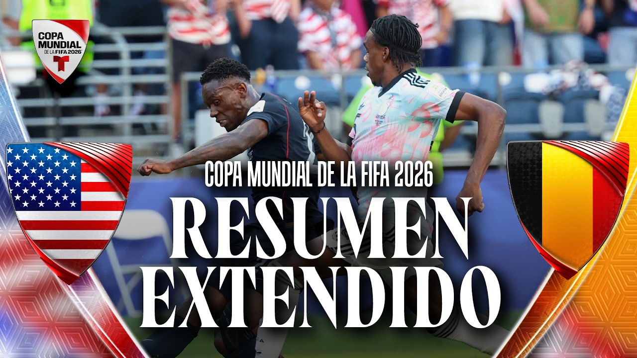 Resumen Estados Unidos vs Bélgica