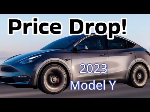 2023 Tesla Model Y Price Drop and Tax Credit!! The Best Deal On A Tesla Model Y Is Now!!