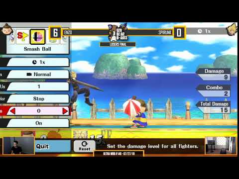 Ultra WBB #146 | Enzo vs Spirunk - Losers Final - Super Smash Bros. for Wii U