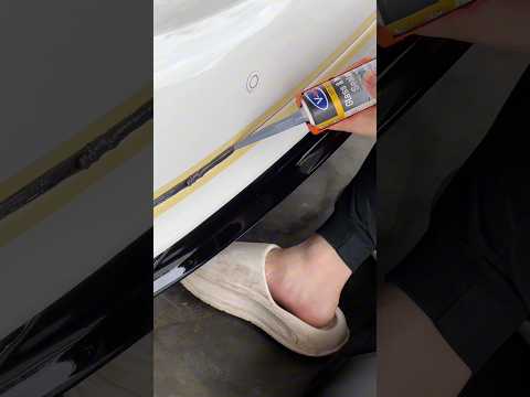Body Kits RearSkirt Installed - Use Silicone Seal Without Skirting Rubber Lining”  #automotivetools
