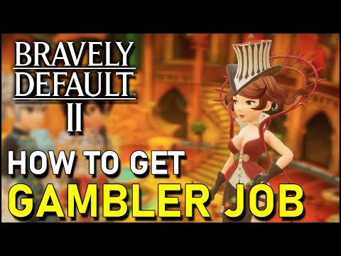 Bravely Default 2 Optional Job GAMBLER (How to get Gambler Asterisk)
