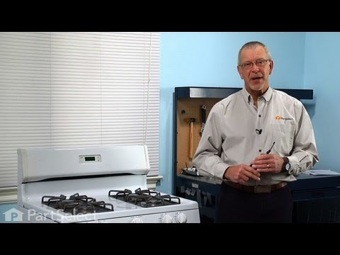 Range/Stove/Oven Repair - Replacing the Flat Style Oven Igniter Kit (GE Part # WB13K21)