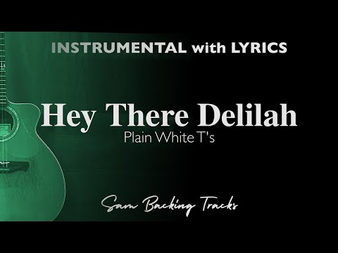 Hey There Delilah - Plain White T's (Acoustic Karaoke)