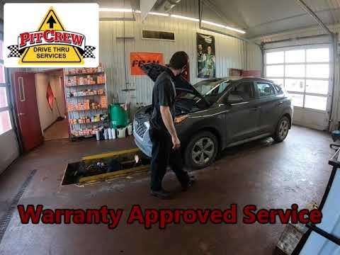 Pit Crew Drive Thru Oil Change in 8 minutes