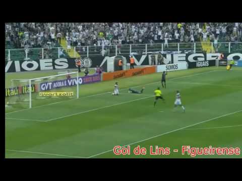 Figueirense 2 x 0 Santa Cruz - 27° Rodada - Gol de Lins Figueirense