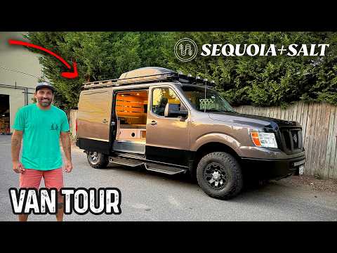 They Turned a NISSAN NV Van Into a Luxury Overlander Camper (Full Tour)