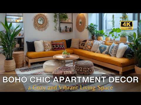 Boho Chic Apartment Decor Ideas: Create a Cozy and Vibrant Living Space with a Personal Touch