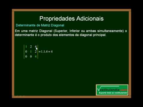 Matemática - Determinantes (Décima Parte)