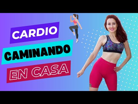 Cardio CAMINANDO EN CASA para BAJAR DE PESO 🔥 Power Walking 20 minutos