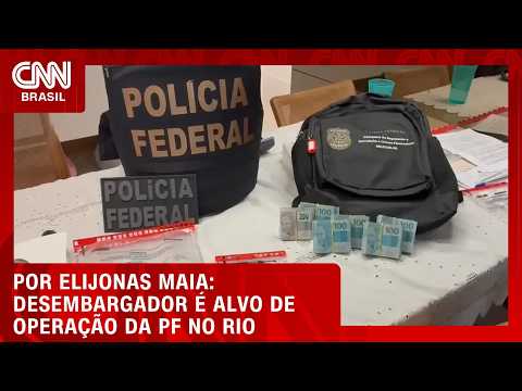 Desembargador e família são alvos da PF por suposta venda de sentença | CNN NOVO DIA